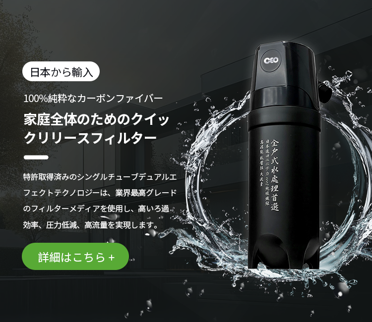 インテリジェント制御の家全体浄水器