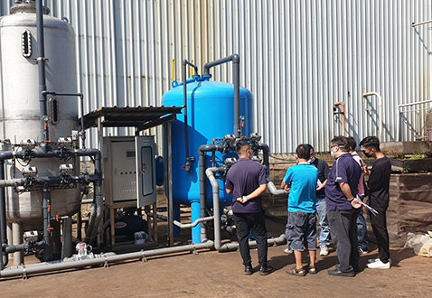 洗濯用軟水器システム